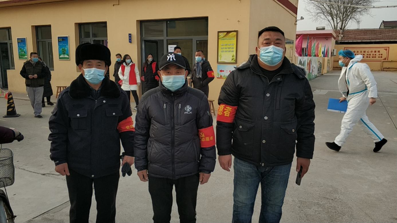 廊坊市安次区落垡镇退役军人众志成城、奋战一线 廊坊市安次区落垡镇退役军人众志成城、奋战一线